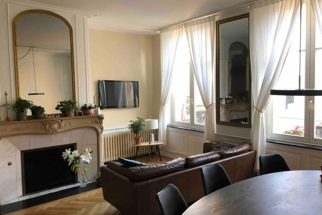 5 Min Place Stanislas. Appartement De Caractere 南锡 外观 照片